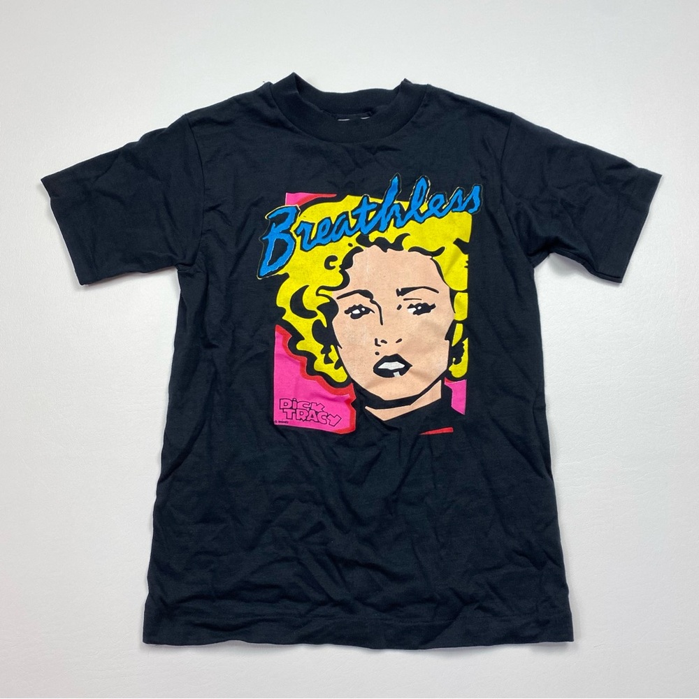 Rare Kid’s VTG 90’s Disney Dick Tracy Short Sleeve T-Shirt Size 10/12